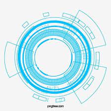 Blue Data Technology Video Big Data Dynamic Future Element Circle Clipart Video Clipart Technology Clipart Big Data Technologies Big Data Future Technology