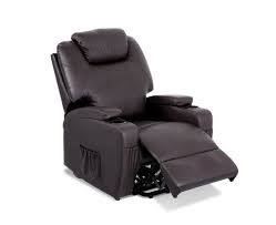 Artiss Electric Recliner Lift Chair Massage Motor Armchair Sofa Heating Leather Lift Chair Recliners Lift Chairs Chair