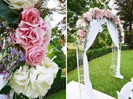 Rosenbogen Outdoor Wedding Bogen Hochzeit Hochzeit Blumenwand Hochzeit