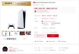 Playstation has just tweeted the following in regards to th. Sony Playstation 5 Pre Order Is Also Available On Shopee Malaysia
