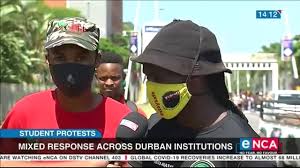 The protests by zambians and concerned south africans against the arrest of hh in durban during edgar lungu' visit there has hurt pf deeply. Student Protest Mixed Response Across Durban Institutions Youtube
