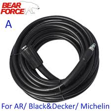 Black And Decker Pressure Washer Hose Pipe 6 10m High Pressure Water Cleaning Hose Pipe Cord Pressure Washer Hose For Ar Blue Michelin Black Decker Makita Mac Allister Hose For Pressure Washer Hose High Pressurehoses Washers Aliexpress