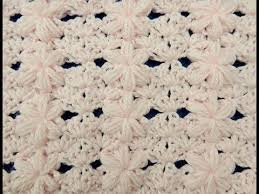 Tutoriales gratis en video de puntos tejidos a dos agujas, knit stitches tutorial. Crochet Punto Flor Puff 3 Para Mantas Youtube