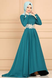 Modaselvim Abiye Gupur Ve Tasli Kuyruklu Abiye 5159ay342 Petrol Muslimah Fashion Outfits Bridesmaid Dresses With Sleeves Muslim Fashion Dress