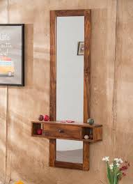Buy Solid Wood Charlie Wall Hanging Dressing Online New Launches Dressing Almirah Latest Collections Saraf Furniture 24lx 22dx 8.5cm) wall mounted to maximise space in smaller.