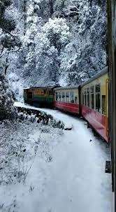 Beautiful Snow Train Ride In North India Jan 14 2020 Nature Photography Beautiful Places Nature Winter Scenery