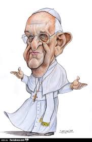 Ritratto di papa francesco, disegno a matita; Caricatura Di Papa Francesco Facciabuco Com