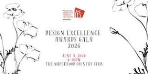 Design Excellence Awards - 2026