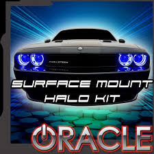 2008 2014 Dodge Challenger Oracle Led Surface Mount Waterproof Halo Ki Oracle Lighting