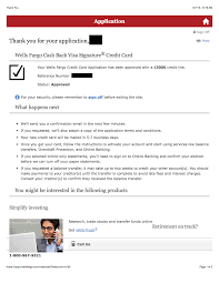 A wells fargo business checking or savings account must be open prior to applying for the wells fargo business secured card. Wells Fargo Visa Signature Need To Verify Inform Page 3 Myfico Forums 4061146