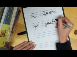 Maybe you would like to learn more about one of these? Learn Cursive Letter Q Youtube