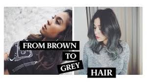 Whether you're naturally grey and ready to rock it, or you're looking to go temporarily silver, there are tons of ways to experiment with this trending hue — and quite a few color variations, too. How I Colored My Asian Hair Grey Youtube