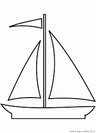 Coloriage Bateau A Colorier Dessin A Imprimer Summer Coloring Sheets Applique Templates Applique