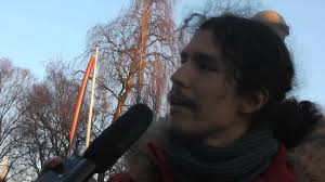 Simon Alejandro intervjuer C-Fau (rap/hiphop) for "Ordet På  Gaten"-hiphop-radioshow Bergen SRIB