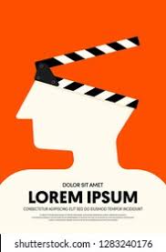 This movie poster template is a great starting point for creating an authentic looking movie poster. Movie Film Poster Design Template Background Stock Vector Royalty Free 1283240176