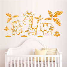 Stickers Bebes Animaux Savane Autocollant Muraux Et Deco Le stickers jungle animaux donne l'impression de voyager, de faire un safari dans la savane et laisse place aux rêves !!! eur