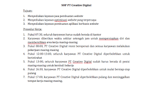 Contoh standar operasional prosedur (sop) rekrutmen. Selengkapnya Tentang Standar Operasional Prosedur Sleekr