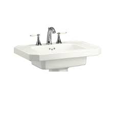 kohler kathryn 27 in. ceramic pedestal