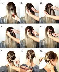 Easy hairstyles for thick hair do a french braid on one side of the hair starting from the hairline up to the very end. Easy Hairstyles To Do Yourself For School Excellence Hairstyles Gallery Braids For Long Hair Hair Styles Hairstyle