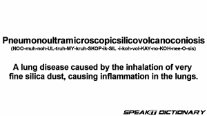Pneumonoultramicroscopicsilicovolcanoconiosis Is An English Word That Refers To Longest Word In The English Language Longest Word In English English Words