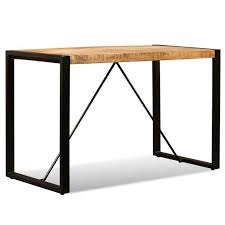 Notre catalogue vous donne accès à un large choix de tables à manger fabriquées avec soin. Table A Manger Industriel En Bois De Manguier Massif 120 X 60 X 76 Cm Achat Vente Table A Manger Seule Table A Manger Industriel En Soldes Sur Cdiscount Des Le 20 Janvier Cdiscount