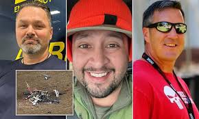 Travel nurse, paramedic and pilot killed when their medical helicopter  crashed into Oklahoma field after dropping off patient at hospital