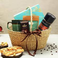 They can include wine or small bottles of alcohol, gourmet chocolate, birthday candles, streamers, and party hats. Coffee And Chocolates Gift Hamper Gift Send Gourmet Gifts Online J11133499 Igp Com