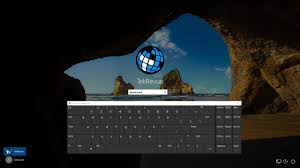 I looked at my monitor and instead of the sign on screen, i had a medium blue screen with what looks like rays of sun. On Screen Keyboard How To Log In To Windows Without A Keyboard