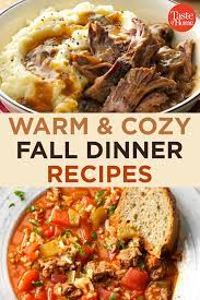 50 Warm And Cozy Fall Dinner Recipes Fall Dinner Recipes Best Dinner Recipes Recipes