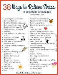 38 Ways To Relieve Stress Quickly How To Relieve Stress Ways To Relieve Stress Stress Relieving Activities