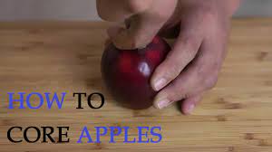 Looking to make a favorite apple recipe? How To Core Apples Youtube