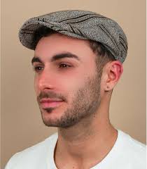 Grey checked cap Bailey