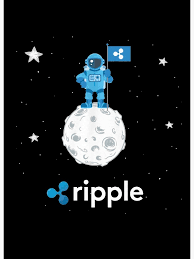 Xrp has more reason to moon as ripple proposes smart contracts capability for xrpl. Ripple Xrp To The Moon Art Board Print By Minhkhai Redbubble
