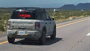 The regular bronco likely won't hit dealers until spring 2021. On The Road 2021 Ford Bronco Sport Spied Again In Utah The Fast Lane Car
