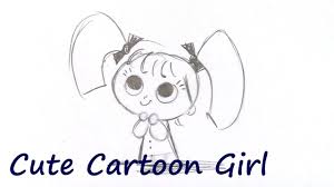 Caricature create from your picture a caricature How To Draw A Girl For Beginners Step By Step Youtube