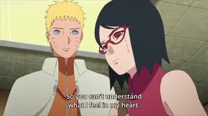 Boruto! his mother was half hugging him as she held him back. Boruto Naruto Next Generations Sarada Finds Out Karin Is Her Real Mother Youtube