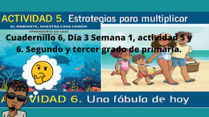 Cuadernillo para estudiantes 2020 infecciones por digestiva en este video explico como llenar las actividades 5 y 6 de 6to del cuadernillo #6 donde lleno ejemplos de lo. Cuadernillo 6 Dia 3 Semana 1 Actividad 5 Y 6 Segundo Y Tercer Grado De Primaria Youtube