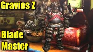 Monster Hunter 4U G Rank Armor Overview: Gravios Z Blademaster - YouTube