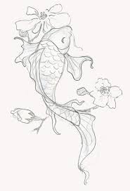 Aesthetic Black And White Small Koi Fish Tattoo Pin By Lindsey Bell On Tattoo Ideas Koi Fish Drawing Japanese Koi Fish Tattoo Animal Sketches