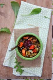 Petits Repas Entre Amis Wok De Riz Et Lentilles Epices Aux Fruits Secs Patate Douce Rotie Recettes De Cuisine Cuisine Vegetarienne Petits Repas