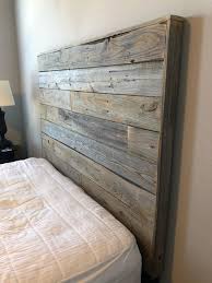Rustic Reclaimed Queen Headboard Other Sizes Available Etsy Diy Wood Headboard Custom Headboard Rustic Headboard