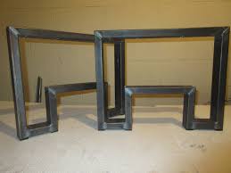 It comes in two pieces with a rustic design coupled with a touch of modernity. Coffee Table Metal Table Legs Modern Industrial Design