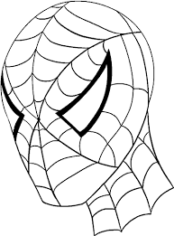 Download How To Draw Spiderman S Face Line Drawing Spiderman Png Image With No Background Pngkey Com face line drawing spiderman png