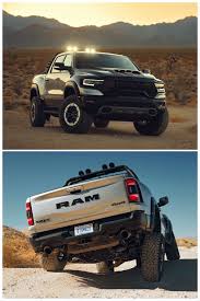 First Look 702 Hp Ram 1500 Trx Takes Aim At Ford S Raptor In 2020 Trx American Pickup Trucks Chevy Reaper