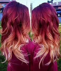 Red Hair Colors Ombre Hair Blonde Red Blonde Ombre Hair Red Ombre Hair