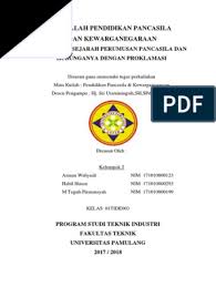 Cover soal susulan uts i 20162017.doc. Cover Makalah Unpam Contoh Makalah