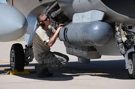 U.S. Air Force Senior Airman Mike Klinger, a crew chief