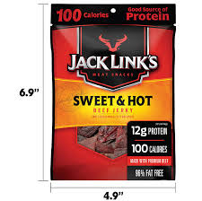 Do not eat oxygen absorber. Buy Jack Link S Beef Jerky Sweet Hot 1 25 Oz Bags 10 Count Flavorful Meat Snack For Lunches 12g Of Protein And 100 Calories Made With 100 Beef 96 Fat