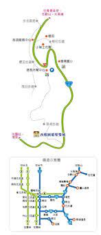 交通指引 清境民宿 西雅圖璀璨雙城 traffic map 7 and 7