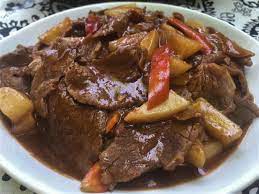 Heat a tablespoon of oil in a large pan or skillet. Beef Asado Recipe